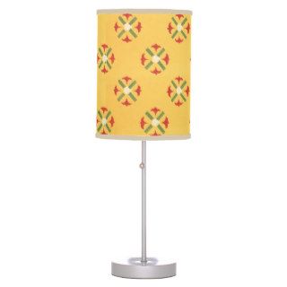Ethnic Geometric Vintage Antique Abstracts Desk Lamp