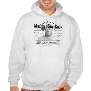 Gangster Machine Gun Kelly Hooded Sweatshirt
