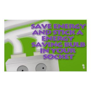 Save Energy Poster