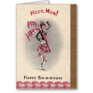 Scottish Birthday Card