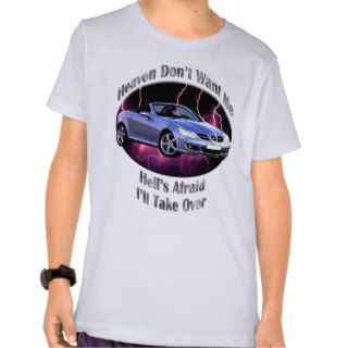 Mercedes SLK350 Roadster Kids Ringer T Shirt