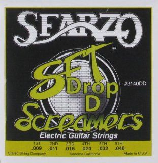 Sfarzo S.F.T. Screamers Drop D, .009   .048, 3140DD Musical Instruments