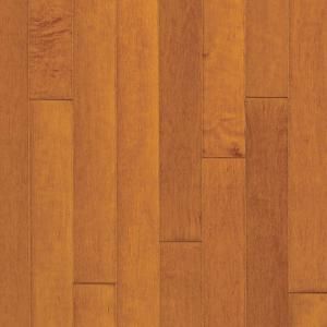 Bruce Town Hall Plank 3/8 in. Thick x 3 in. Wide x Random Length Maple Cinnamon Engineered Hardwood Flooring(25 sq. ft. /case) E4333Z