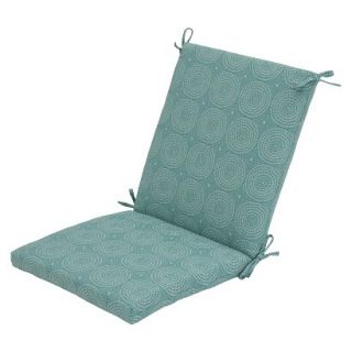 Threshold Outdoor Chair Cushion   Turquoise Circles