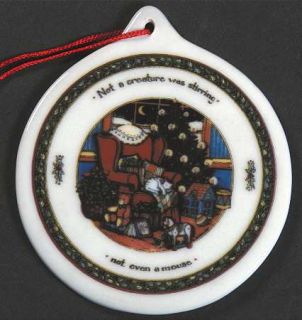International Christmas Story Ornament, Fine China Dinnerware   Porcelain,Susan