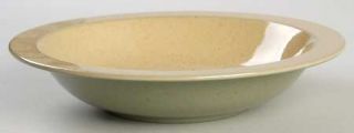 Mikasa Wheat Rim Soup Bowl, Fine China Dinnerware   Chromatic,Orange Body,Brown
