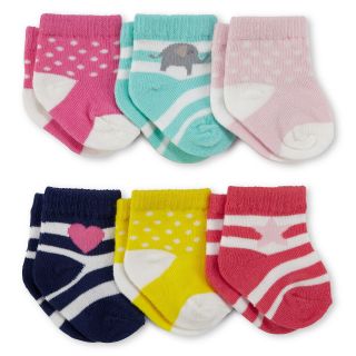 Carters 6 pk. Play Socks   Girls, Girls