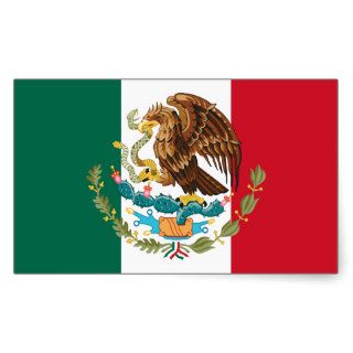 Estados Unidos Mexicanos Rectangle Sticker