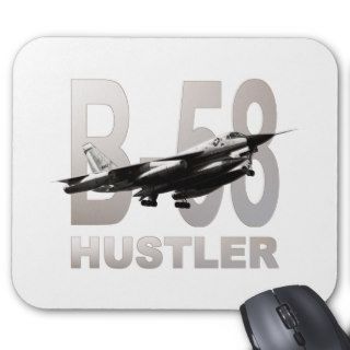 B 58 Hustler Jet Bomber Aircraft Mouse Mat
