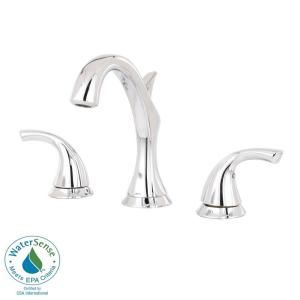 Delta Addison 8 in. Widespread 2 Handle High Arc Bathroom Faucet in Chrome with Metal Pop up Assembly 3592LF