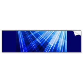 Abstract Blue Background Vector ROYAL BLUE WHITE P Bumper Sticker