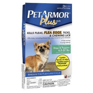 PetArmor Plus  On Dog 6.5 22lb 3ct