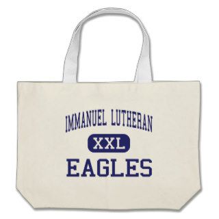 Immanuel Lutheran   Eagles   High   Eau Claire Canvas Bags