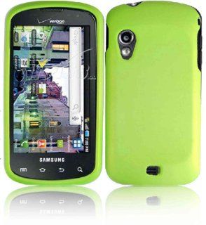 Neon Green Hard Case Cover for Samsung Stratosphere i405 Cell Phones & Accessories