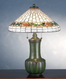Meyda Lighting 71437 25"H Bungalow Pine Cone Table Lamp    