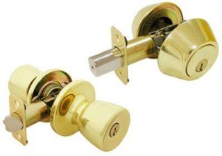 TG PB Tulip DBL Lockset   Door Lock Replacement Parts  