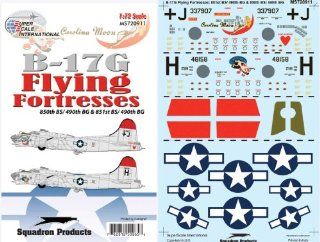 B 17 G Flying Fortress 409, 490 BG (1/72 decals, Superscale 720911) Toys & Games