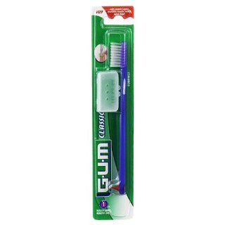 GUM Classic Toothbrush   Characteristic 409 normal, flexible, 4 rows Health & Personal Care
