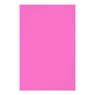 Plain Hot Pink Background Full Color Flyer