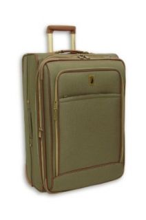 London Fog Luggage Fog Lites Collection 25 Inch Expandable Upright Suiter, Olive, One Size Clothing