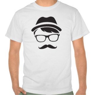 Hipster Gentleman Mustache Shirt