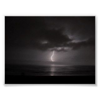 Ocean Lightning Storm 2 Posters