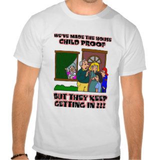 Funny Cartoon   Families & Children Who Come Home Tees