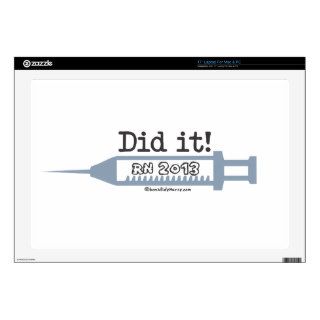 Did it RN Graduation Announcement Decals For Laptops