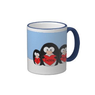 Valentine's Penguins (I Love You) Mug