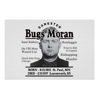 Gangster Bugs Moran Print