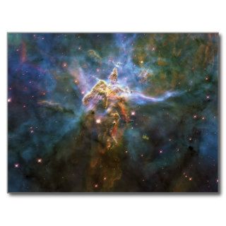 Mystic Mountain Carina Nebula HH 901 HH 902 Wide Postcard