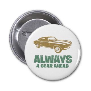 1967 Chevrolet Camaro SS 396 Pinback Button