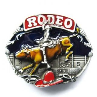 Hogar Zinic Alloy Western Belt Buckle Rodeo Cowboy Buckles Color Multi Color Clothing
