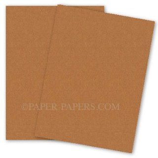 Curious Metallic   COGNAC Paper   80lb Text   27 x 39  Cardstock Papers 