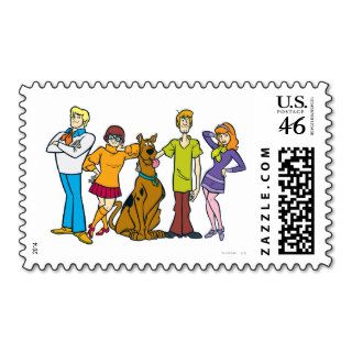 Whole Gang 14 Mystery Inc Postage Stamp