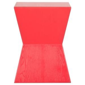 Safavieh Lotem Hot Red Accent Table AMH6618D