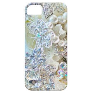Diamond Bling, Bling,Pearl, Lace Bouquet iPhone 5 Covers