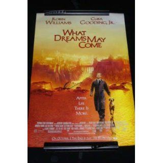 ROBIN WILLIAMS SIGNED WHAT DREAMS MAY COME POSTER PSA Entertainment Collectibles