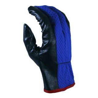 Showa Best 760V Nu Fangle Plus Nitrile Impregnated Glove, Cotton Liner, Color Coded Cuff, General Purpose Work, Medium (Pack of 12 Pairs)