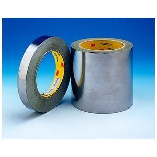 3M 420 Rubber Lead Foil Adhesive Tape, 225 Degree F Performance Temperature, 6.8 mil Thick, 36 yds Length x 3/4" Width, Dark Silver