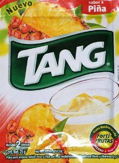 3 X Tang Pina Flavor No Sugar Needed Makes 2 Liters of Drink 25g From Mexico  Powdered Soft Drink Mixes  Grocery & Gourmet Food