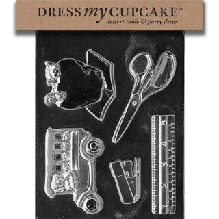 Dress My Cupcake DMCJ082SET Chocolate Candy Mold, Teacher's Kit, Set of 6 Kitchen & Dining
