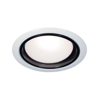 BAZZ 400 Series 5 in. Incandescent Recessed White/Black Baffle Light Fixture Kit 400 R30