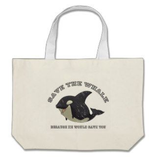 "Save the Whale" Bag
