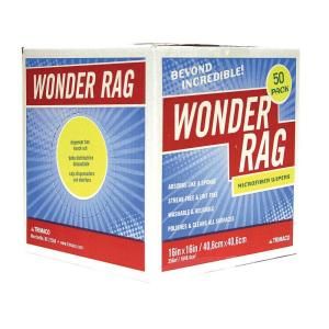 16 in. x 16 in. Wonder Rag Dispenser Box (50 Pack) 86350