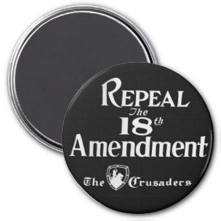 18th Amendment Refrigerator Magnet