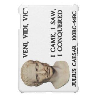 Julius Caesar Veni Vidi Vici I Came I Saw Conquer iPad Mini Covers