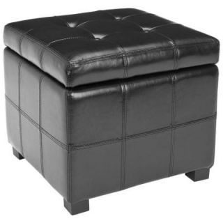 Home Decorators Collection Kerrie Square Storage Ottoman HUD8231B