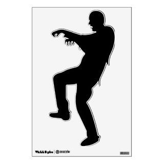 ZOMBIE SILHOUETTE WALL DECAL