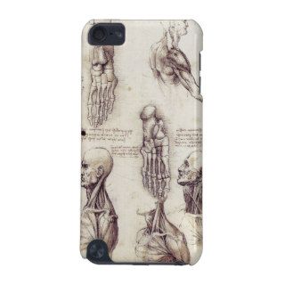 Leonardo Da Vinci Medical sketches, body parts iPod Touch 5G Case